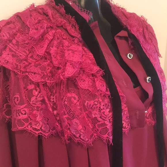 Magenta Color Dress - Picture 3 of 5